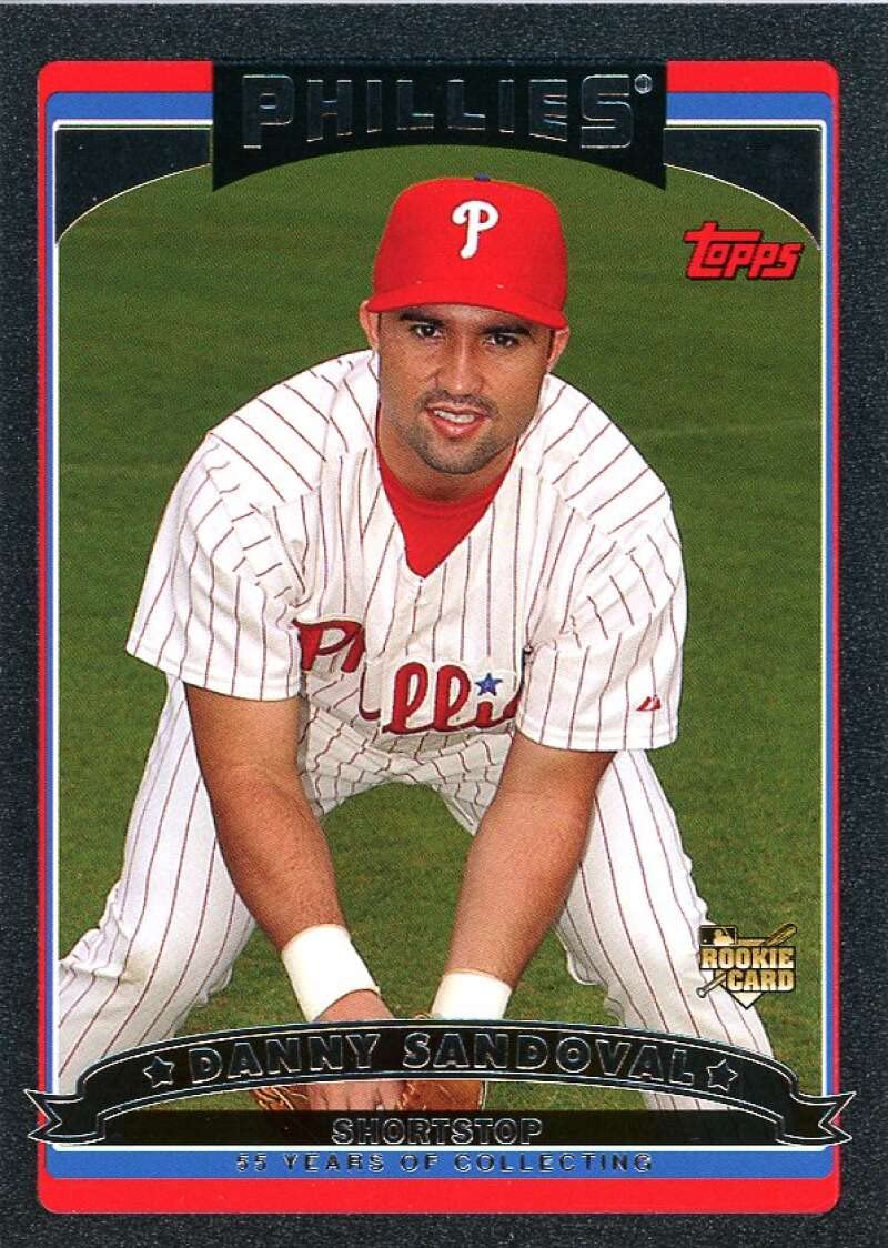 Amazon.com: Danny Sandoval Card 2006 Topps Black #306
